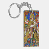 H. Stanislaus Bisschop en Martelaar Fijne Kunst Sleutelhanger (Voorkant Links)