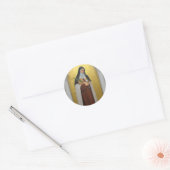 H. Theresia Benedicta van het Kruis Karmelietes He Ronde Sticker (Envelop)