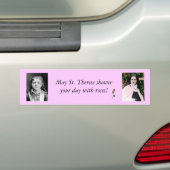 H. Theresia van Lisieux Bumpersticker (Op auto)