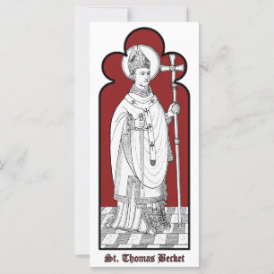 H. Thomas Becket met een zwaard (M 033)