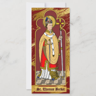 H. Thomas Becket met Zwaard (M 033; Gekleurd)