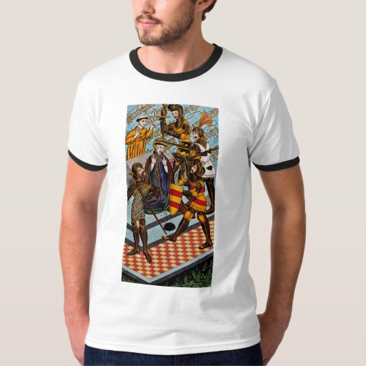 H. Thomas van Canterbury De Moedige Aartsbisschop T-shirt (Voorkant)