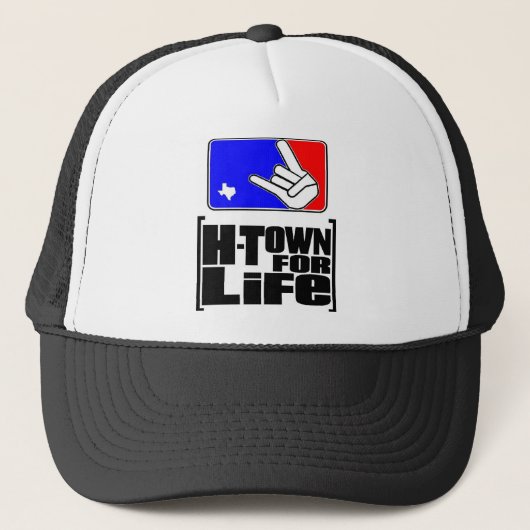 H-Town 4 Life 3 Trucker Pet (Voorkant)