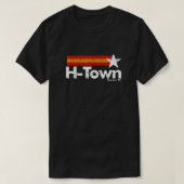 H Town Houston Texas T-shirt (Design voorkant)