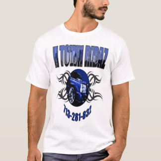 H TOWN RIDAZ CLOTHING - HTR Blue T-shirt