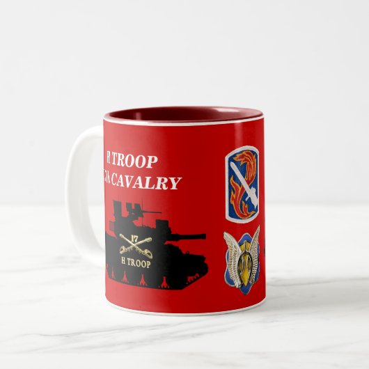 H Troop, 17e Cavalry M551 Sheridan Mok (Voorkant links)