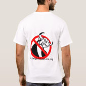 H.UG.S. voor Autism "NO BULL"-shirt T-shirt (Achterkant)