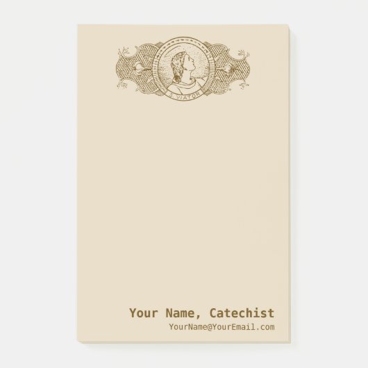 H. Viator van Lyon de catecheet (LD 001) Post-it® Notes (Voorkant)