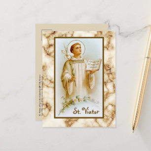 H. Viator van Lyon de catechist (BF 02) Briefkaart