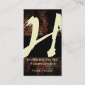 H Vlammonogram Visitekaartje (Voorkant)