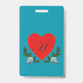 H voor Hippopotamussen Badge (Achterkant)