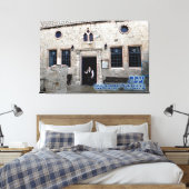 Ha-Ari Ashkenazi Shul - Tzfat Canvas Afdruk (Insitu (Slaapkamer))