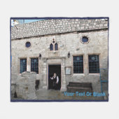 Ha-Ari Ashkenazi Shul - Tzfat Fleece Deken (Voorkant (Horizontaal))