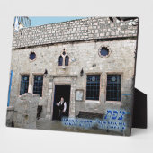 Ha-Ari Ashkenazi Shul - Tzfat Plaque Fotoplaat (Zijkant)