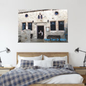 Ha-Ari Ashkenazi Synagoge - Tzfat Canvas Afdruk (Insitu (Slaapkamer))