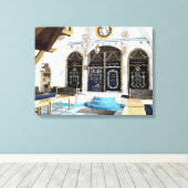 Ha-Ari Sepahrdi Shul - Tzfat Canvas Afdruk (Insitu (Houten vloer))