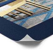 Ha-Ari Sepahrdi Shul - Tzfat Poster (Hoek)