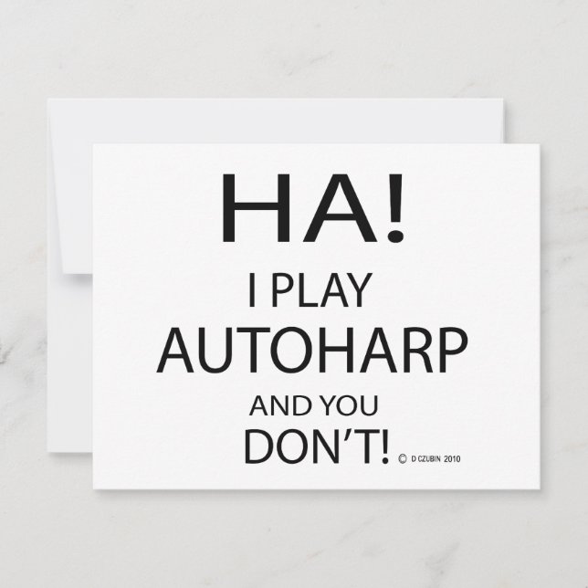 Ha Autoharp (Voorkant)