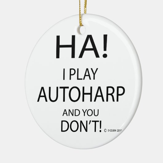 Ha Autoharp Keramisch Ornament (Links)