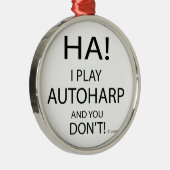 Ha Autoharp Metalen Ornament (Rechts)