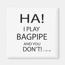 Ha Bagpipe Magneet