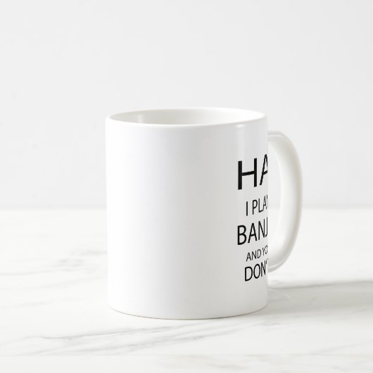 Ha Banjo Coffee Mok (Voorkant rechts)