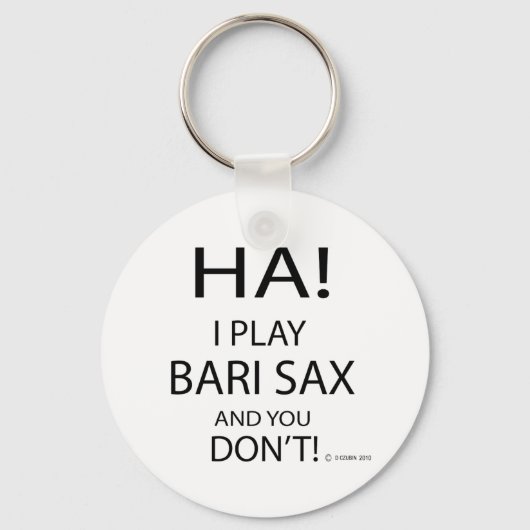 Ha Bari Sax Sleutelhanger (Voorkant)