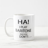 Ha Baritone Coffee Mok (Links)