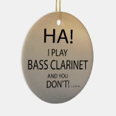 Ha Bass Clarinet Keramisch Ornament (Rechts)