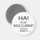 Ha Bass Clarinet Magneet (Voorkant / Achterkant)
