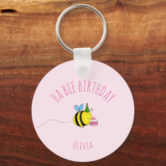 Ha bee Girls Key Ring Sleutelhanger (Voorkant)