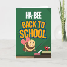 HA-BEE TERUG NAAR SCHOOL Kaart