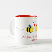 Ha Bee Valentijnsdag Two-Tone Koffee Mok (Voorkant links)