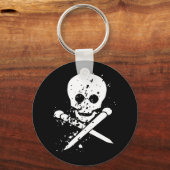 HA Black Skull Sleutelhanger (Voorkant)