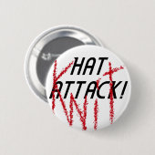 HA-Button - "messing" Ronde Button 5,7 Cm (Voorkant /achterkant)