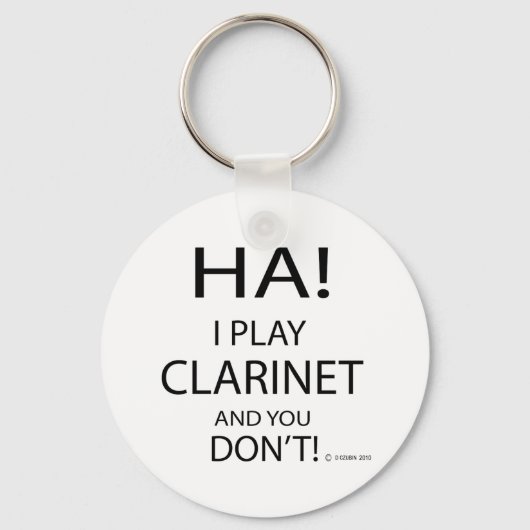 Ha Clarinet Sleutelhanger (Voorkant)