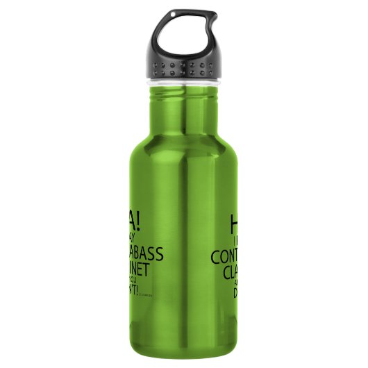 Ha Contrabass Clarinet Waterfles (Voorkant)