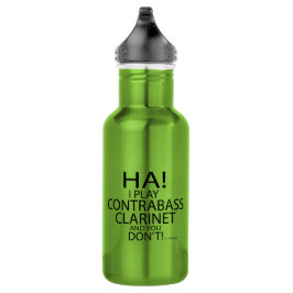 Ha Contrabass Clarinet Waterfles