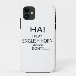 Ha English Horn iPhone 11 Hoesje