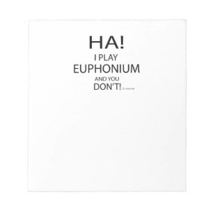 Ha Euphonium Notitieblok