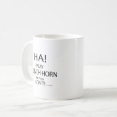 Ha French Horn Koffiemok (Voorkant links)