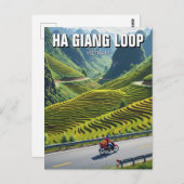 Ha Giang Loop Vietnam Travel Briefkaart (Voorkant / Achterkant)