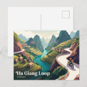 Ha Giang-lus Vietnam Briefkaart (Voorkant / Achterkant)