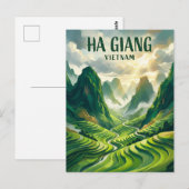 Ha Giang-lus Vietnam Briefkaart (Voorkant / Achterkant)