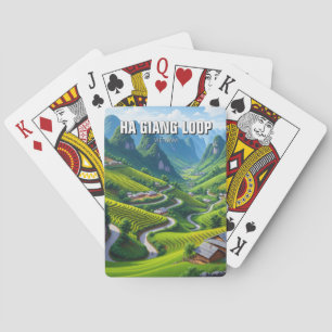 Ha Giang-lus Vietnam Reizen Pokerkaarten
