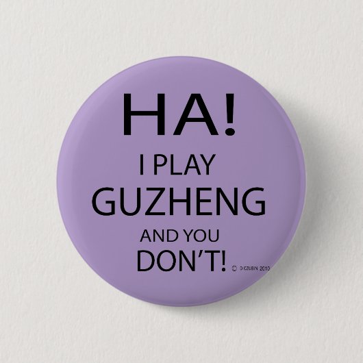 Ha Guzheng Ronde Button 5,7 Cm (Voorkant)
