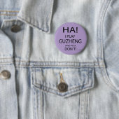 Ha Guzheng Ronde Button 5,7 Cm (In situ)