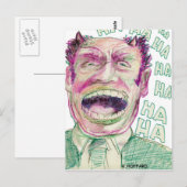 Ha Ha Ha Ha Ha Ha Briefkaart (Voorkant / Achterkant)