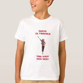 Ha Ha Hairies - Boris is Trouble T-shirt