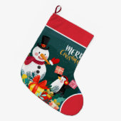 Ha Ha Merry kerst Grote kerstinslag Grote Kerstsok (Voorkant (Hangend))